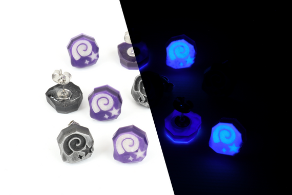 Fossil Earrings Pair - Animal Crossing