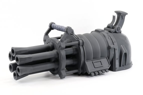 Alternate Jinx Arcane Minigun PowPow V2 DIY Cosplay Prop Kit - League of Legends