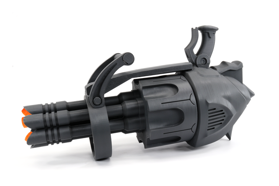 Altered POW POW Minigun V2 DIY Cosplay Prop Kit - League of Legends