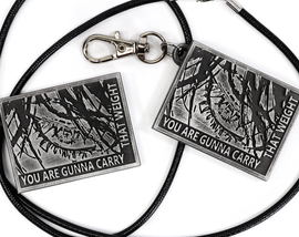 You Are Going To Carry That Weight Keychain / Necklace - Cowboy Bebop