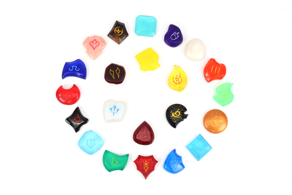 FFXIV Painted Sigil Soul Crystal Job Stones - Collectors Edition Bundles