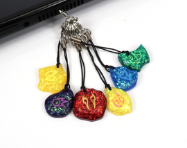 Twinkle Job Stone Soul Crystal Glow Phone Charms - FFXIV