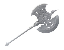 FFXIV Skullrender Greataxe - Two Handed Axe - War Battle Axe DIY Cosplay Prop Kit - Warrior Cosplay - Larping Weapon