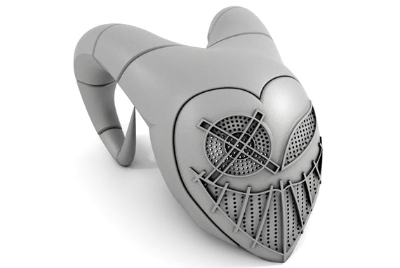 Lead Excorcist Helmet DIY Cosplay Prop Kit - Angel Exorcist Mask- Hell Born Killer Mask - Exterminator Mask- Angelic Weapon