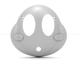 Gourmet Gal Mask DIY Cosplay Prop Kit - Paper Mario Cosplay Prop - Alternate Female Shy Guy - Frying Pan - Cake Mixes - Goombario