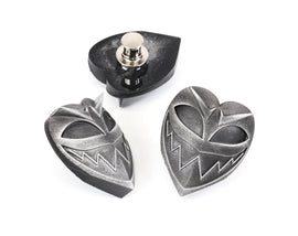 Adam Mask Pin - Mask of the First Man Pins - Angel Exorcist Mask Bag Decoration - Hell Born Killer Mask - Exterminator Mask | SPN1