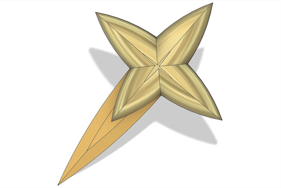 Nemo Anemo Dagger DIY Cosplay Prop Kit - Magical Girl Anime Props - Transformation Mystic Weapons - Good VS Evil Anime - Trans-Magia Sadist