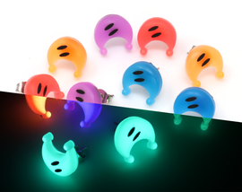 Power Moon Glow in the Dark Mario Earrings Pair! - Super Mario Odyssey