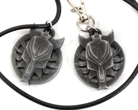 Fenrir Pendant Keychain / Necklace - Final Fantasy 7