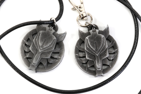 Fenrir Pendant Keychain / Necklace - Final Fantasy 7