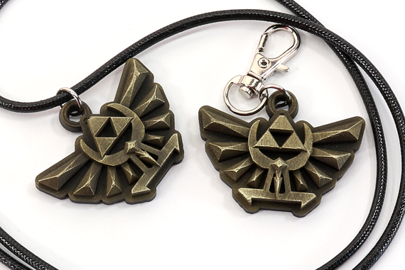 Hyrule Symbol Keychains / Necklace - Legend of Zelda