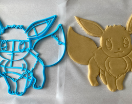 XL 12 Inch Eevee Cookie Cutter - Pokemon Large Cookies