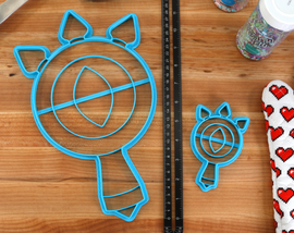 XL 12 Inch Lens of Truth Cookie Cutter -  Zelda Breathe of the Wild Large Cookies