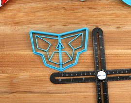My Hero Academia Symbol Cookie Cutters - All Might Symbol, Bakugo Gauntlet, Deku Mask, Plus Ultra, UA Symbol