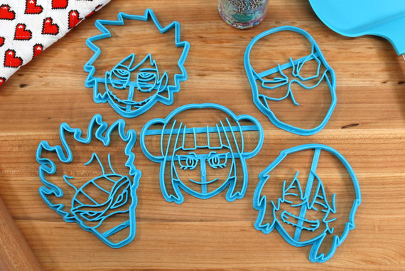 My Hero Academia Villians Cookie Cutters -Dabi, Twice, Toga, Stain, Tomura