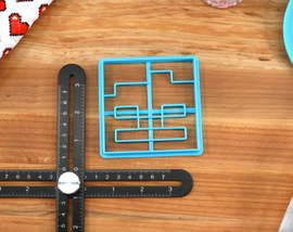 Minecraft Hostile Mobs Cookie Cutters- Creeper, Enderman, Skeleton, Slime, Zombie