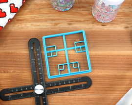 Minecraft Familiar Faces Set 1 Cookie Cutters- Alex, Cow, Steve, Villager, Wolf