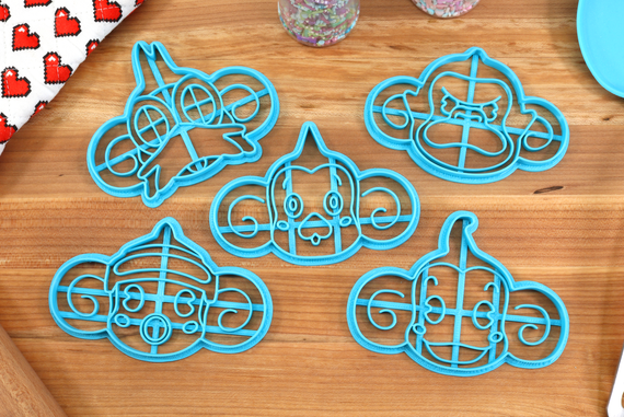 Monkey Ball Cookie Cutters- AiAi, Baby, Doctor, Gon Gon MeeMee