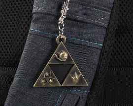 Triforce Spritual Stone Keychain / Necklace - Legend of Zelda