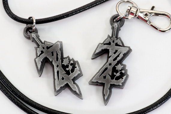 Breathe of the Wild Symbol Keychain / Necklace - Legend of Zelda