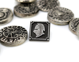 Armorer FFXIV Crafting Pin - ARM Metal Resin, Disciple of the Hand Final Fantasy 14 FF14 - LootCaveCo