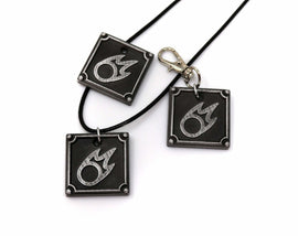 Black Mage FFXIV Job Charm - BLM Metal Resin, Final Fantasy 14 FF14 Soul Crystal - LootCaveCo