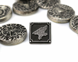 Blacksmith FFXIV Crafting Pin - BSM Metal Resin, Disciple of the Hand Final Fantasy 14 FF14 - LootCaveCo