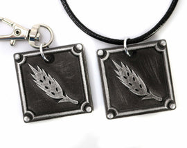 Botanist FFXIV Gathering Charm - BTN Metal Resin, Disciple of the Land Final Fantasy 14 FF14 - LootCaveCo