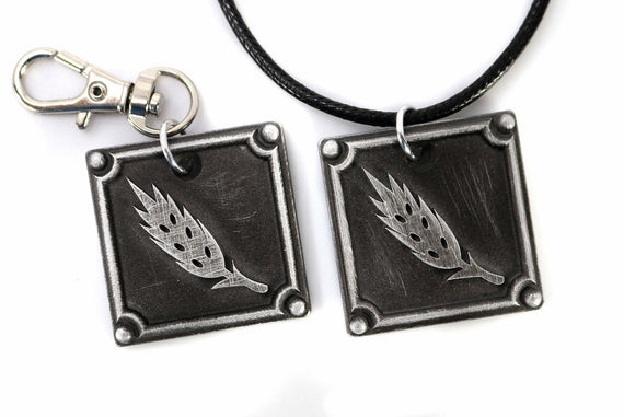 Botanist FFXIV Gathering Charm - BTN Metal Resin, Disciple of the Land Final Fantasy 14 FF14 - LootCaveCo