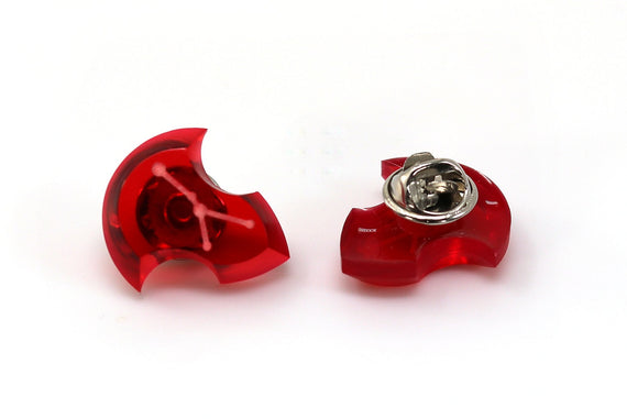 Cancer Constellation Stone Pin - FFXIV Pashtarot Ascian Crystal Pin - LootCaveCo