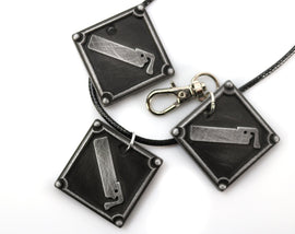 Carpenter FFXIV Crafting Charm - CRP Metal Resin, Disciple of the Hand Final Fantasy 14 FF14 - LootCaveCo