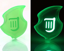 Clear Bard FFXIV Glow in the Dark Soul Crystal/BRD Job Stone Final Fantasy XIV FF14 - LootCaveCo