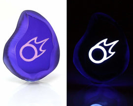 Clear Black Mage FFXIV Glow in the Dark Soul Crystal/BLM Job Stone Final Fantasy XIV FF14 - LootCaveCo