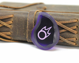 Clear Black Mage FFXIV Glow in the Dark Soul Crystal/BLM Job Stone Final Fantasy XIV FF14 - LootCaveCo