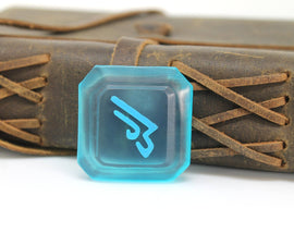 Clear Machinist FFXIV Glow in the Dark Soul Crystal/MCH Job Stone Final Fantasy XIV FF14 - LootCaveCo