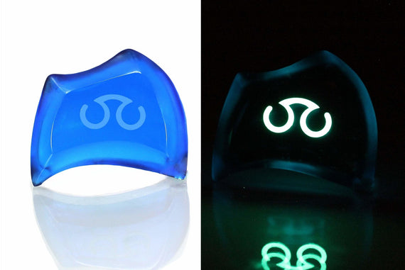 Clear Scholar FFXIV Glow in the Dark Soul Crystal/SCH Job Stone Final Fantasy XIV FF14 - LootCaveCo