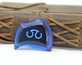 Clear Scholar FFXIV Glow in the Dark Soul Crystal/SCH Job Stone Final Fantasy XIV FF14 - LootCaveCo