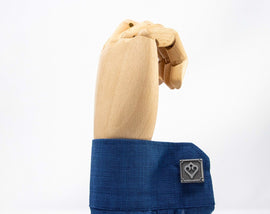 Dancer FFXIV Cufflinks Metal Resin - DNC Final Fantasy XIV (FF14) - Soul Crystal - LootCaveCo