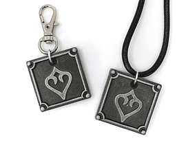 Dancer FFXIV Keychain / Necklace Metal Resin - DNC Final Fantasy XIV (FF14) - Soul Crystal - LootCaveCo