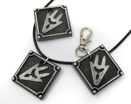 Dragoon FFXIV Job Charm - DRG Metal Resin, Final Fantasy 14 FF14 Soul Crystal - LootCaveCo