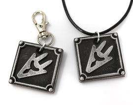 Dragoon FFXIV Job Charm - DRG Metal Resin, Final Fantasy 14 FF14 Soul Crystal - LootCaveCo