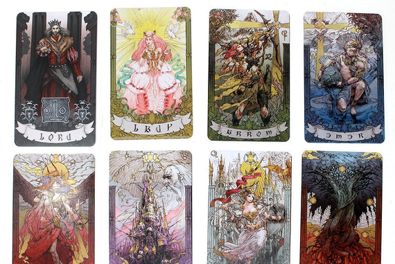 FFXIV Astrologian Cards Set, AST FF14 Final Fantasy 14 Lord and Lady Included FFXIV Cosplay - LootCaveCo