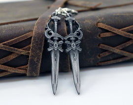 FFXV Ignis Dagger Keychain / Necklace Final Fantasy XV - LootCaveCo