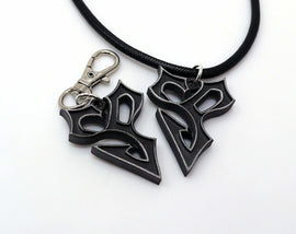 Final Fantasy X Tidus Symbol Keychain/Necklace FFX gift Final Fantasy 10 - LootCaveCo