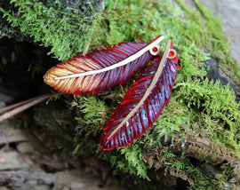 Final Fantasy XV Phoenix Down Pendant FFXV Final Fantasy 15 inspired Necklace / Key chain - LootCaveCo