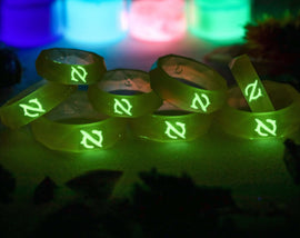 Gunbreaker FFXIV Ring Glow in the Dark Soul Crystal / GNB Job Stone Final Fantasy XIV FF14 - LootCaveCo