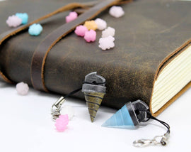 Gurren Lagann Drill Phone Charm- Core Drill- Anime gifts for Tengen Toppa Gurren Lagann - LootCaveCo