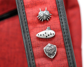 Zelda Pin *Majoras Mask, Ocarina, Hylian Shield* Legend of Zelda Breath of the Wild - Nintendo/Zelda Gift SPN1