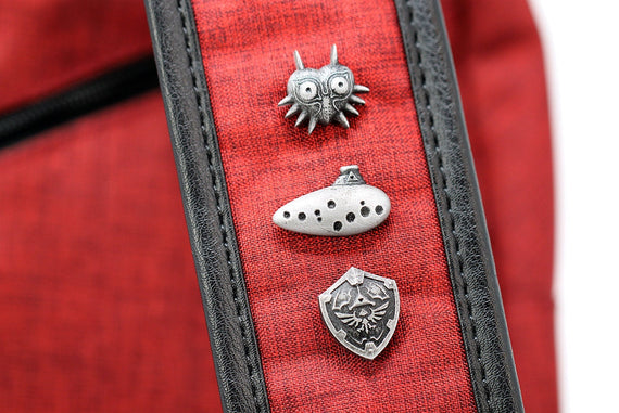 Zelda Pin *Majoras Mask, Ocarina, Hylian Shield* Legend of Zelda Breath of the Wild - Nintendo/Zelda Gift SPN1