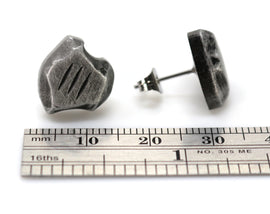 Monk FFXIV Soul Crystal Earrings/Job Stone FF14 Final Fantasy 14 FFXIV Charm -Stainless Steel Stud-